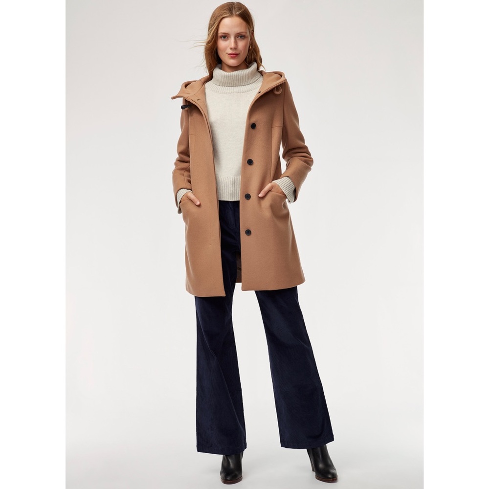 NWT Aritzia Babaton Wool Camel Coat